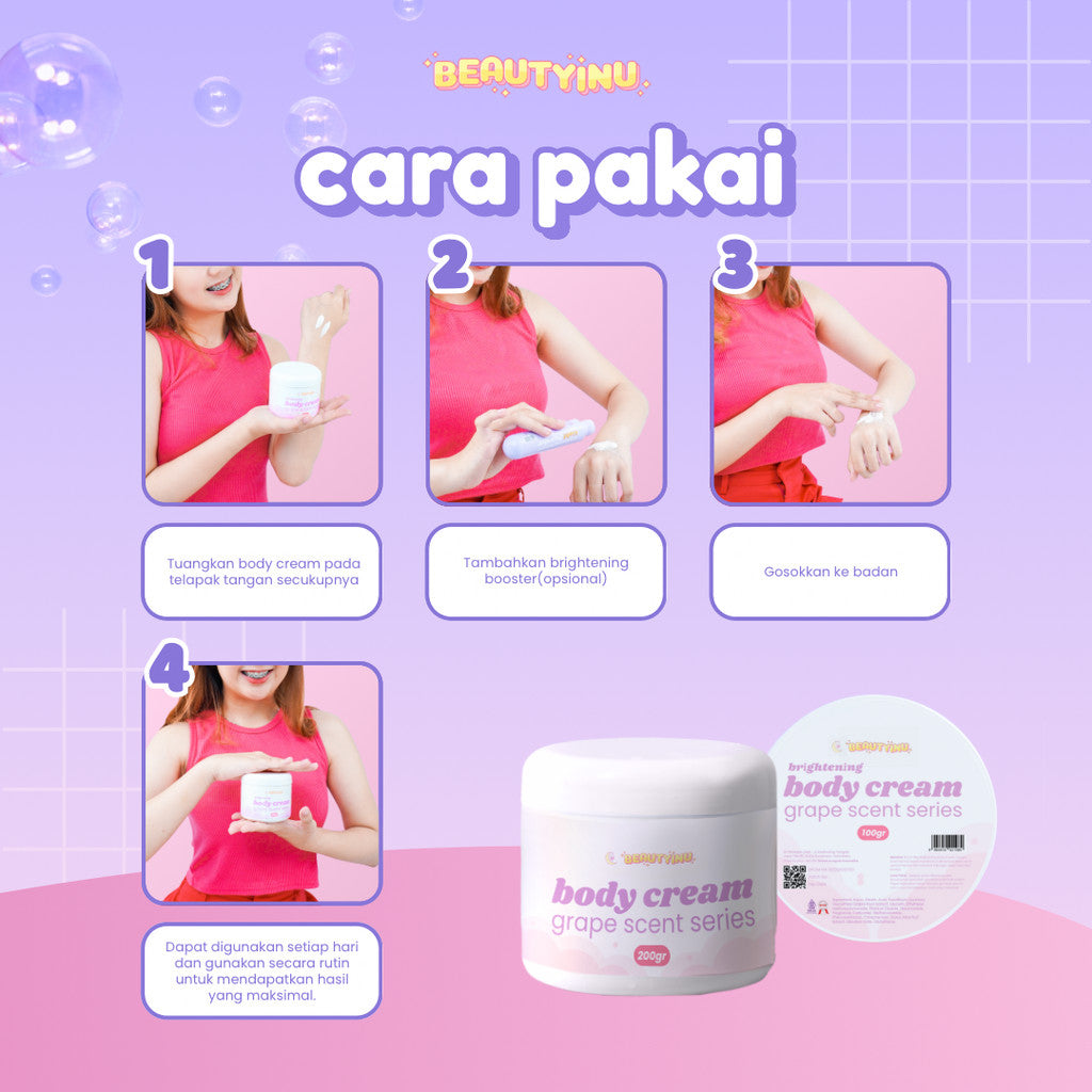 Brightening Body Cream Grape