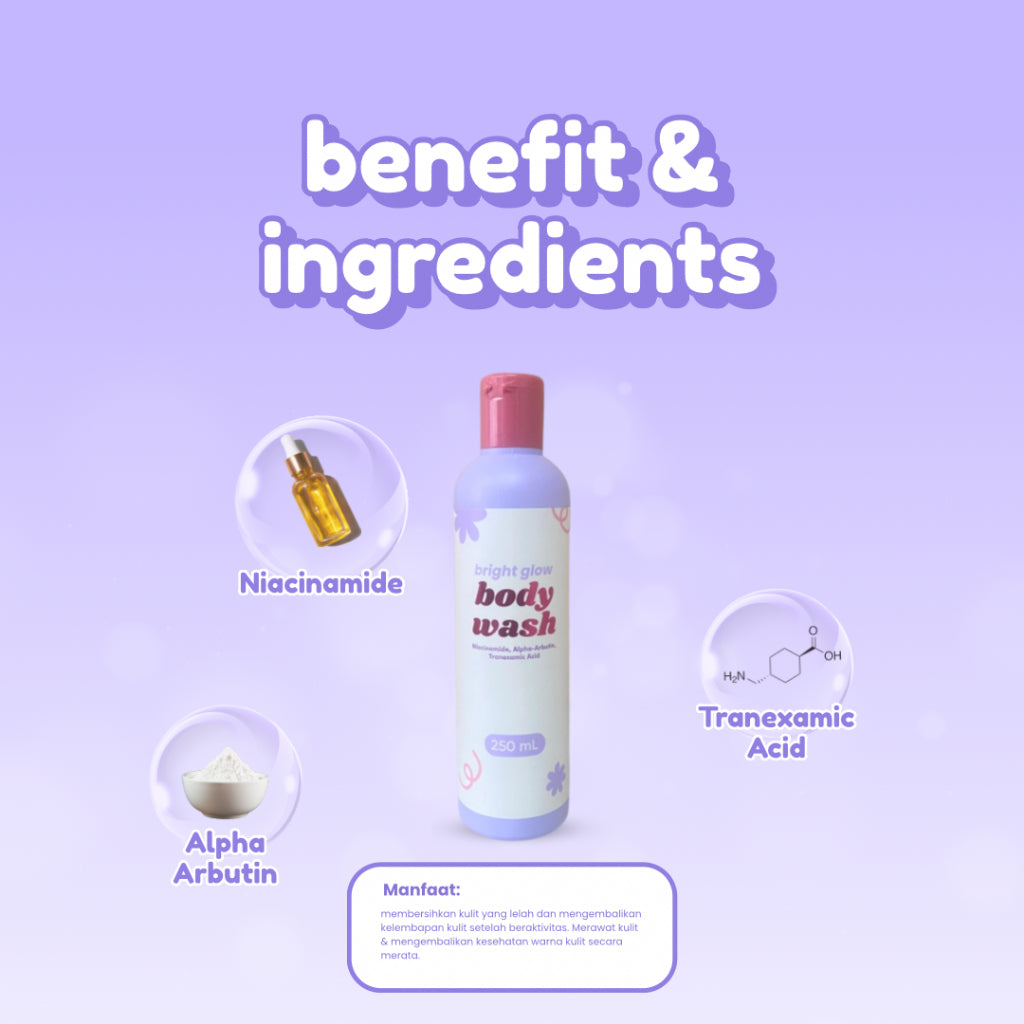 Bright Glow Body Wash 250ml