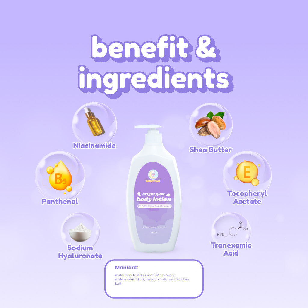 Bright Glow Body Lotion UV Filter 750ml