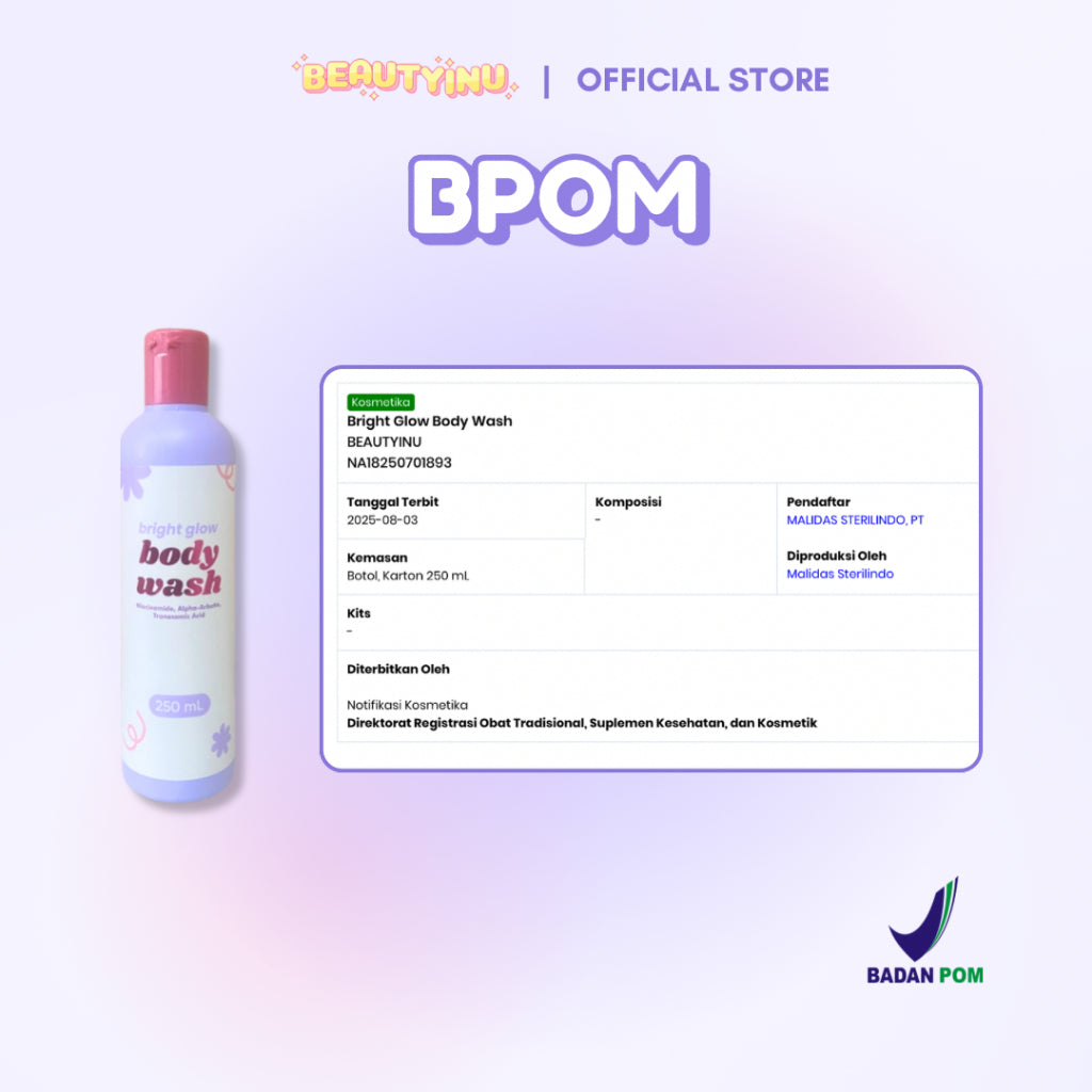 Bright Glow Body Wash 250ml