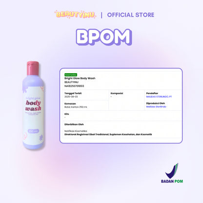 Bright Glow Body Wash 250ml
