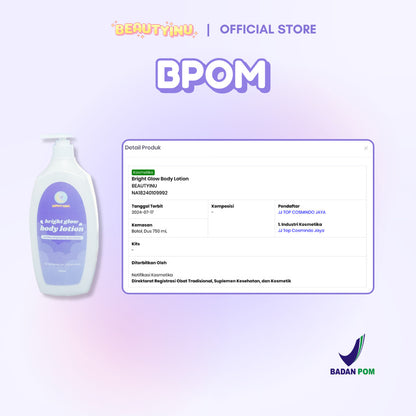 Bright Glow Body Lotion UV Filter 750ml